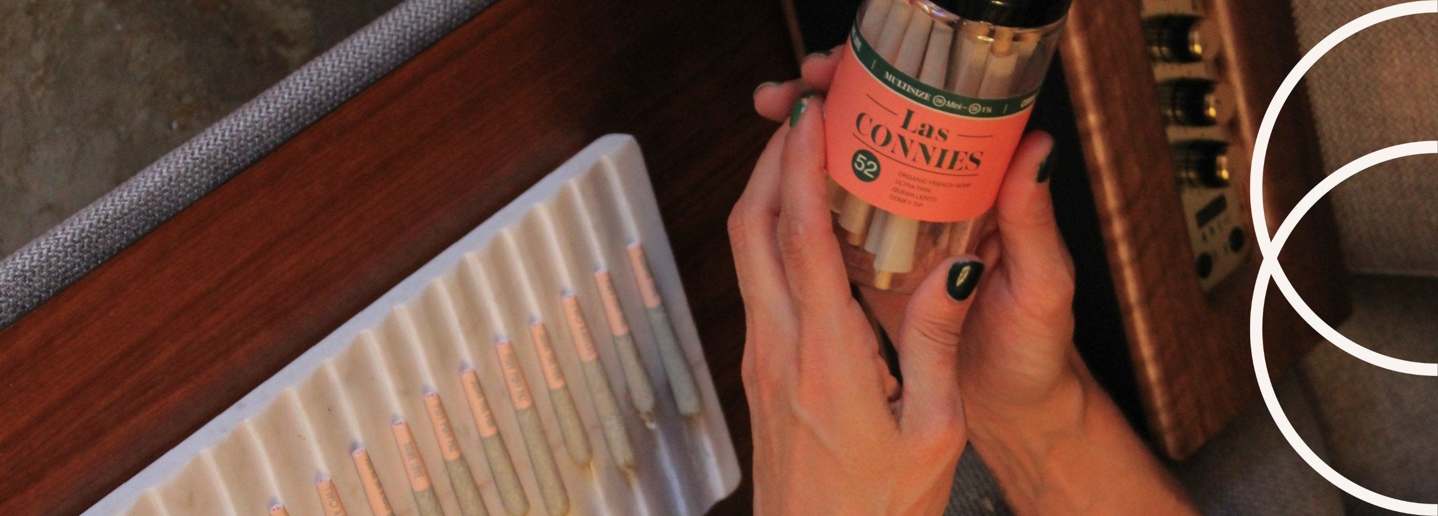 Las Connies, organic french hemp, pre-rolled conesled, 